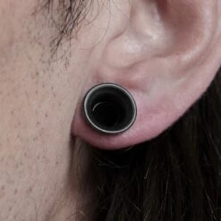 Fort Tempus Tunnel écarteur En Silicone Noir 11 Fort Tempus Tunnel écarteur En Silicone Noir -Bijouterie Soldes Boutique rel megashoot earrings 18657 1 bm