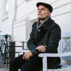 Fawler Casquette Fido Rodolfo Noire 11 Fawler Casquette Fido Rodolfo Noire -Bijouterie Soldes Boutique rodolfo black fido flat cap