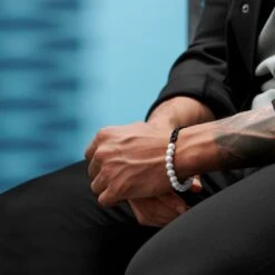 Lucleon Chaîne Gourmette Couleur Bronze Gunmetal Et Bracelet De Perles Chad Amager -Bijouterie Soldes Boutique rst acpa collectionpage gold 23105 silver 23101 black 23109 bjarkejohansen 2