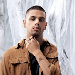 Lucleon Anneau Aesop Brock En Titane Noir -Bijouterie Soldes Boutique rst ll aesop rings xxxx bundle 5abc asbjoernb 1x1 1