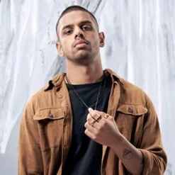 Lucleon Anneau Aesop Cade En Titane Doré -Bijouterie Soldes Boutique rst ll aesop rings xxxx bundle 7ab asbjoernb 1x1 1 1