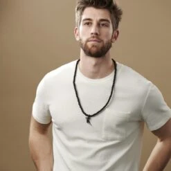 Collin Rowe Collier En Perles De Bois Noir 11 Collin Rowe Collier En Perles De Bois Noir -Bijouterie Soldes Boutique rst megashoot n 72 12079