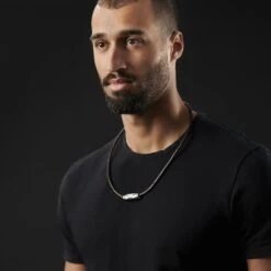 Fort Tempus Collier En Cuir Marron Et Rune Ovale -Bijouterie Soldes Boutique rst megashoot neck 14363 1