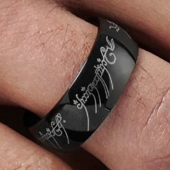 Fort Tempus Anneau En Acier Inscriptions Lord 11 Fort Tempus Anneau En Acier Inscriptions Lord -Bijouterie Soldes Boutique rst megashoot rings 3 6715