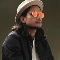 Paul Riley Lunettes De Soleil Polarisées Roses "Le Dandy" -Bijouterie Soldes Boutique rst megashoot sunglas 17147 2