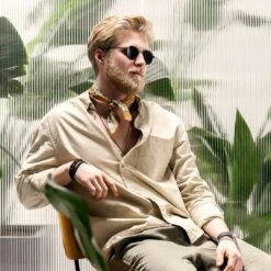 Arkai Occasus | Lunettes De Soleil En Titane Noir à Verres Ronds Polarisés -Bijouterie Soldes Boutique rst spring 23 arkai sunglasses blacktitani 1b