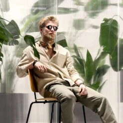 Arkai Occasus | Lunettes De Soleil En Titane Noir à Verres Ronds Polarisés -Bijouterie Soldes Boutique rst spring 23 arkai sunglasses blacktitani 1c