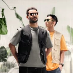 Arkai Occasus | Lunettes De Soleil Rétro Bicolores à Verres Bruns Polarisés -Bijouterie Soldes Boutique rst spring 23 sz sunglasses square brownblack 1b