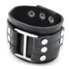 Collin Rowe Bracelet Noir à Passant -Bijouterie Soldes Boutique sort hooked laderarmband 1