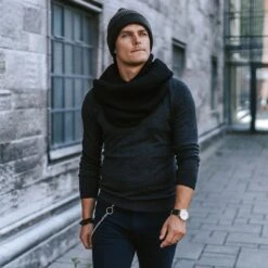 Fawler Bonnet Kai Kane Noir -Bijouterie Soldes Boutique square 1 165