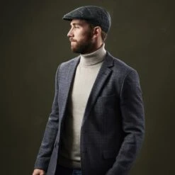 Fawler Casquette Plate Fido Ivy En Tartan Vert -Bijouterie Soldes Boutique ste megashoot hats 17191 14