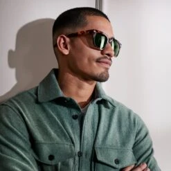 Waykins Lunettes De Soleil à Motif écaille Wolfgang Thea Et Verres Polarisés Verts -Bijouterie Soldes Boutique ste megashoot sunglasses 10 22877 1