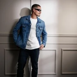 Moody Mason Lunettes De Soleil Polarisées Moses Noires Et Grises - Catégorie 2 -Bijouterie Soldes Boutique ste megashoot sunglasses 47 22807