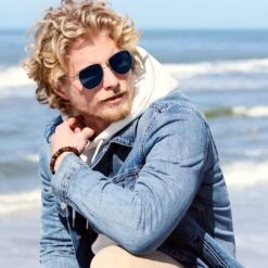 Waykins Lunettes De Soleil Aviateur Dorées Wells Thea à Verres Gris -Bijouterie Soldes Boutique ste megashoot2 sunglasses 28 22887