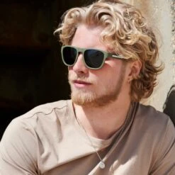 Waykins Lunettes De Soleil Pliables Couleur Olive Winslow Thea à Verres Polarisés -Bijouterie Soldes Boutique ste megashoot2 sunglasses 34 22892