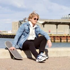 Waykins Lunettes De Soleil Polarisées Jaunes Walford Thea à Verres Bleus -Bijouterie Soldes Boutique ste megashoot2 sunglasses 39 22899