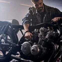 Lucleon Bracelet Naxos En Cuir Noir Et Agate Noire -Bijouterie Soldes Boutique ste naxos benjamin 23528 1x1 6ffffffd