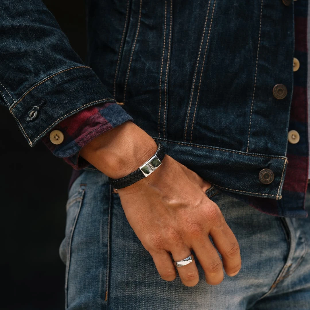 Fort Tempus Anneau En Titane Argenté Traditionnel 7 Fort Tempus Anneau En Titane Argenté Traditionnel – Image 5