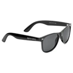 Waykins Lunettes De Soleil Rétro Noires Polarisées -Bijouterie Soldes Boutique wa30 3